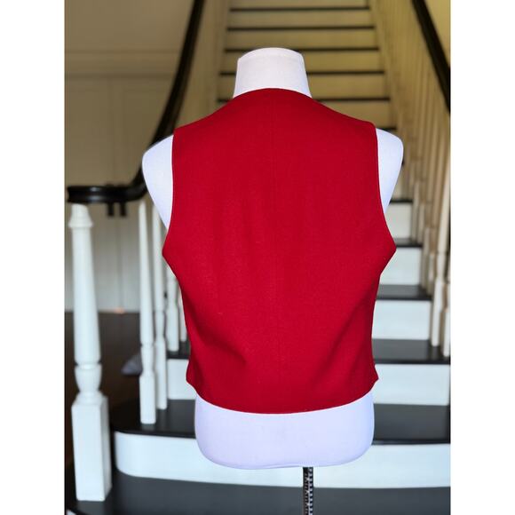 Vintage Pendleton Men's Red Plaid Tartan Wool Christmas Winter Preppy SteamPunk - Picture 5 of 10